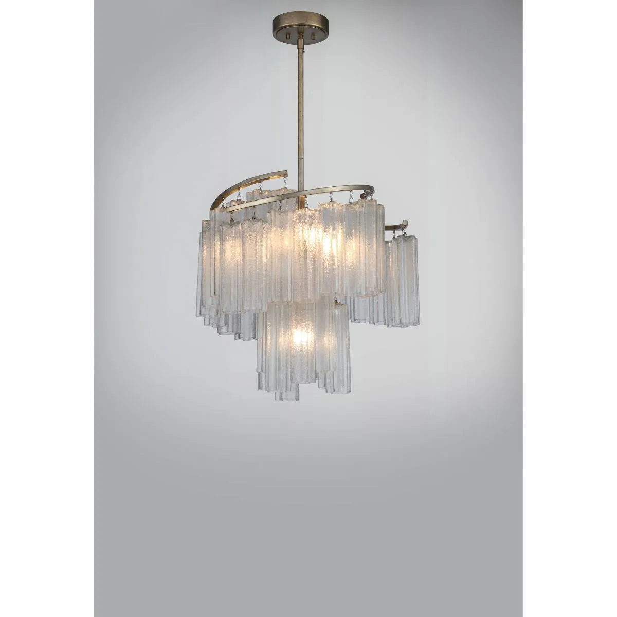 Victoria 25 in. 7 Lights Pendant Light Gold Finish