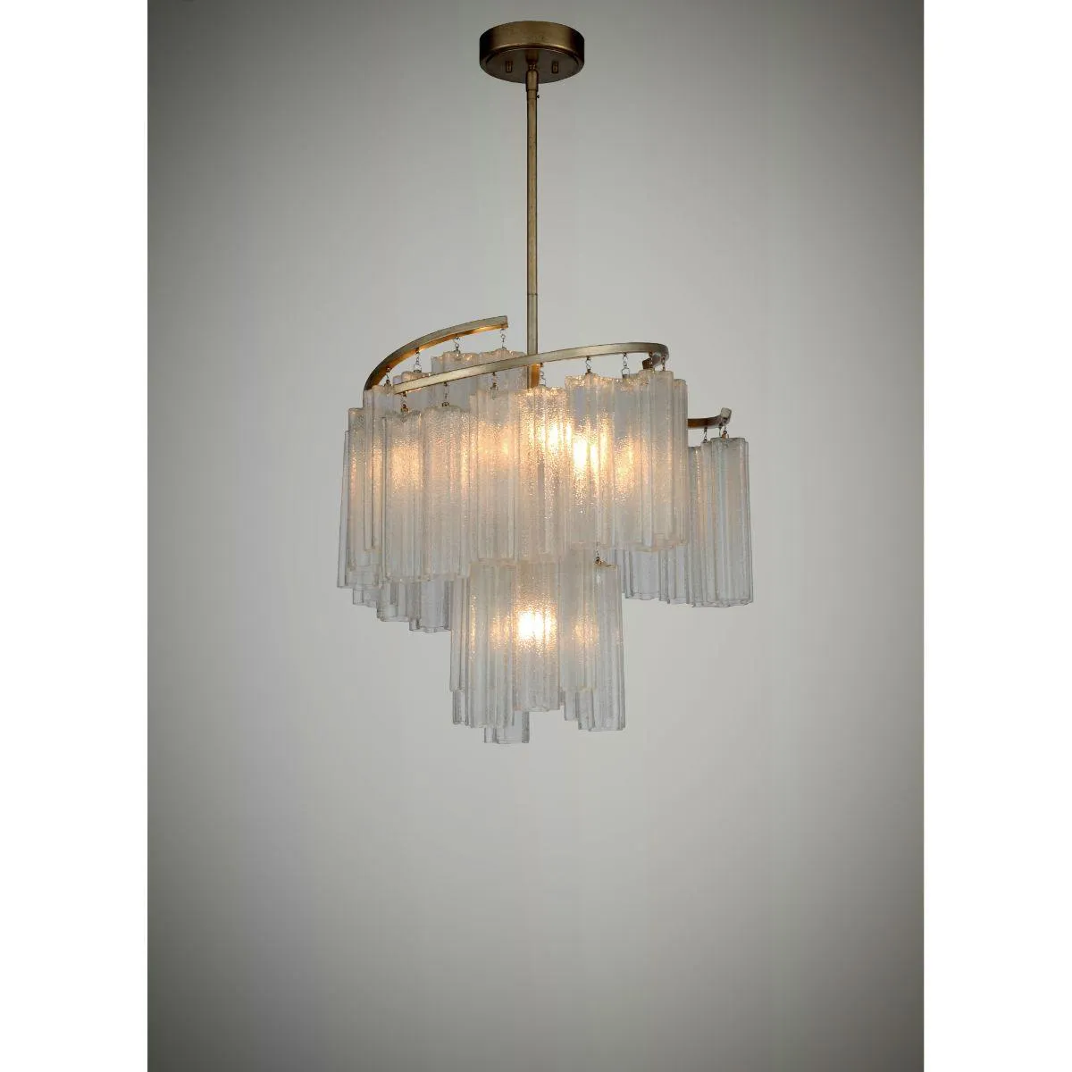 Victoria 25 in. 7 Lights Pendant Light Gold Finish