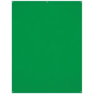X-Drop Wrinkle-Resistant Backdrop - Chroma-Key Green Screen (5' x 7')